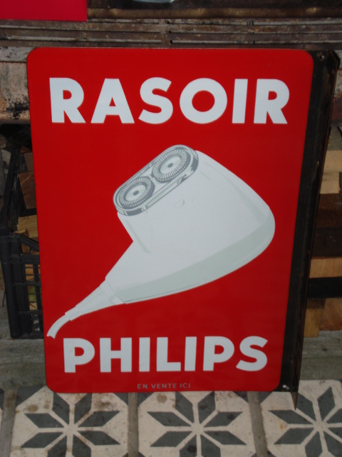 emaille bord rasoir philips